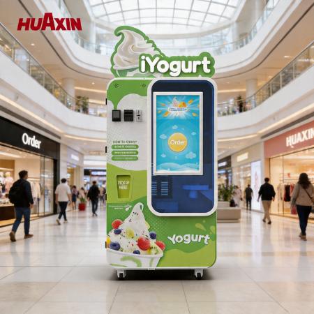 Высокоэффективный автоматический торговый автомат мягкого сервиса: 24 / 7 умное решение для розничной торговли для коммерческих мест с высоким трафиком